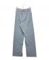 AURALEE (オーラリー) WOOL RECYCLE POLYESTER HIGH GAUGE RIB KNIT PANTS ブルー サイズ:SIZE 0：8000円