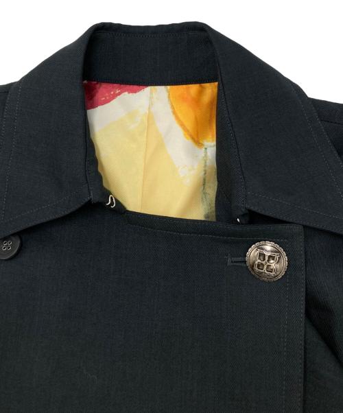 Ameri（アメリ）Ameri (アメリ) MY DEAR REVERSIBLE TRENCH COAT ネイビー サイズ:SIZE Mの古着・服飾アイテム