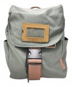 Acne studiosアクネ ストゥディオス）の古着「Ripstop nylon backpack/リップストップナイロンバックパック」｜グレー