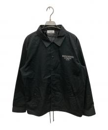 BENJAMIN authentic club（（ベンジャミンオーセンティッククラブ））の古着「コーチジャケット」｜ブラック