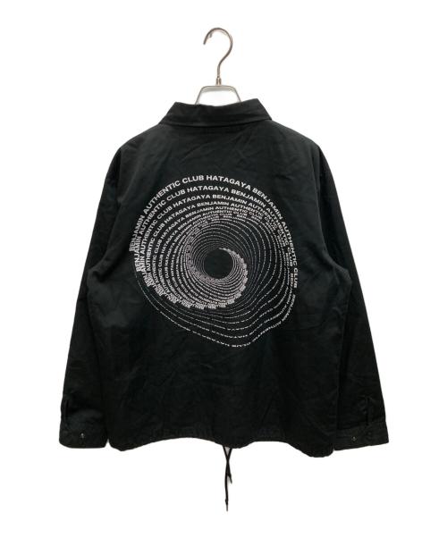 BENJAMIN authentic club（（ベンジャミンオーセンティッククラブ））BENJAMIN authentic club (（ベンジャミンオーセンティッククラブ）) コーチジャケット ブラック サイズ:SIZE　Lの古着・服飾アイテム