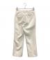 ANAYI (アナイ) コンパクトストレッチテーパードパンツ ホワイト サイズ:SIZE 36：6000円