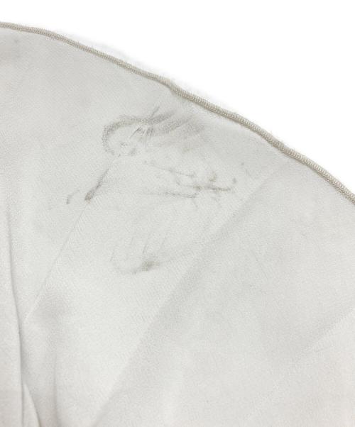 MIHARA YASUHIRO（ミハラヤスヒロ）MIHARA YASUHIRO (ミハラヤスヒロ) HOODIE COMBINED DRESS ホワイト×グレー サイズ:SIZE Freeの古着・服飾アイテム