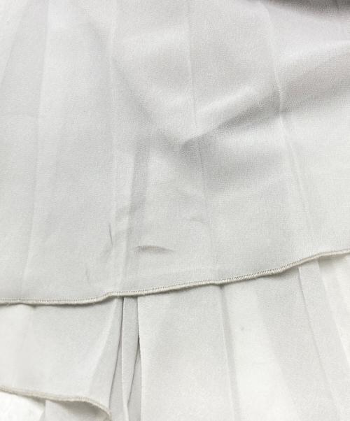 MIHARA YASUHIRO（ミハラヤスヒロ）MIHARA YASUHIRO (ミハラヤスヒロ) HOODIE COMBINED DRESS ホワイト×グレー サイズ:SIZE Freeの古着・服飾アイテム