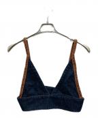 MARNIマルニ）の古着「デニムビスチェ」｜ネイビー