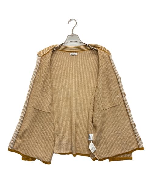 Coohem（コーヘン）Coohem (コーヘン) リネン混カーディガン ベージュ サイズ:SIZE XLの古着・服飾アイテム