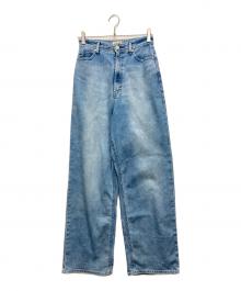 YANUK（ヤヌーク）の古着「Really Light ルーズストレート JOAN」｜インディゴ