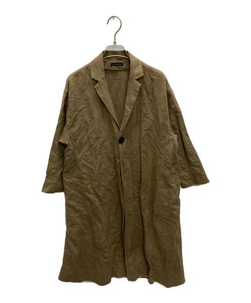 JURGEN LEHL（ヨーガンレール）JURGEN LEHL (ヨーガンレール) コットンリネンロングコート ベージュ サイズ:SIZE Mの古着・服飾アイテム