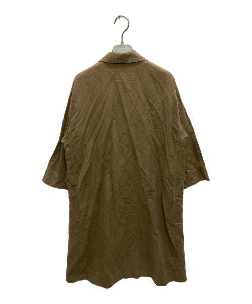 JURGEN LEHL（ヨーガンレール）JURGEN LEHL (ヨーガンレール) コットンリネンロングコート ベージュ サイズ:SIZE Mの古着・服飾アイテム