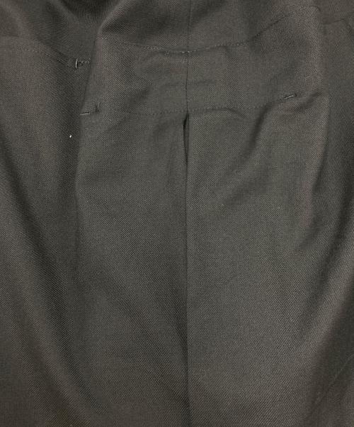 GROUND Y（グラウンドワイ）GROUND Y (グラウンドワイ) T-W Gabardine Wrap Pants type1 ブラック サイズ:SIZE 3の古着・服飾アイテム