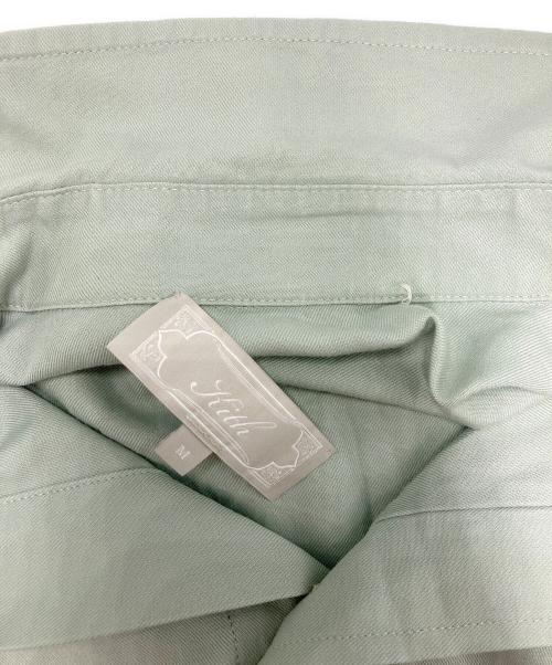 KITH（キス）KITH (キス) Silk Cotton Boxy Collared Overshirt オリーブ サイズ:SIZE Mの古着・服飾アイテム