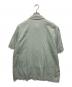 KITH (キス) Silk Cotton Boxy Collared Overshirt オリーブ サイズ:SIZE M：8000円