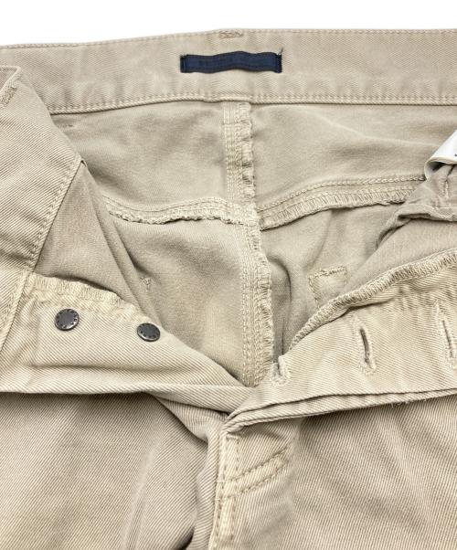 PRADA（プラダ）PRADA (プラダ) ストレッチスリムパンツ ベージュ サイズ:SIZE 29の古着・服飾アイテム