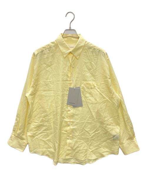 MARKAWARE（マーカウェア）MARKAWARE (マーカウェア) ORGANIC PERU PIMA COTTON LOAN COMFORT FIT SHIRT イエロー サイズ:SIZE 2の古着・服飾アイテム