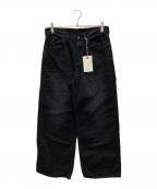 MARKAマーカ）の古着「WIDE PAINTER PANTS」｜ブラック