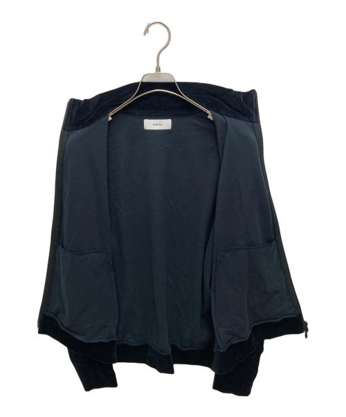 MARKA（マーカ）MARKA (マーカ) オーガニックコットン ベロア トラックジャケット ネイビー サイズ:SIZE　1の古着・服飾アイテム