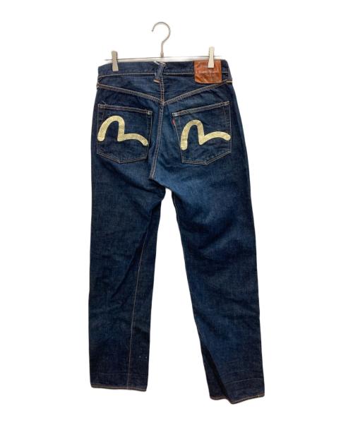 EVISU（エヴィス）EVISU (エヴィス) NO.2 デニム ルーズ フィット インディゴ サイズ:SIZE 34の古着・服飾アイテム