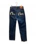 EVISU (エヴィス) NO.2 デニム ルーズ フィット インディゴ サイズ:SIZE 34：10000円