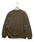 HERMES (エルメス) 異素材切替スウェット ブラウン サイズ:SIZE　M：30000円