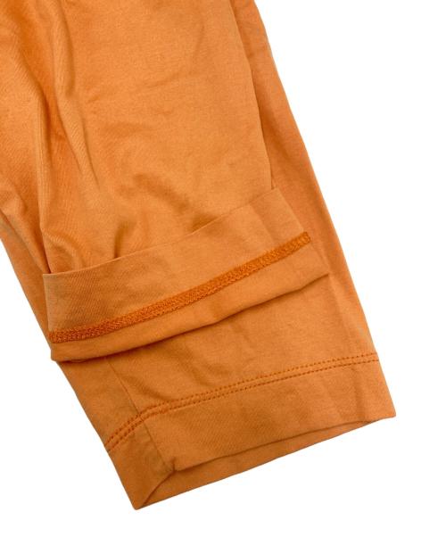 MARKAWARE（マーカウェア）MARKAWARE (マーカウェア) GIZA 80/2天竺 / コンフォートフィットTEE長袖Tシャツ オレンジ サイズ:SIZE2の古着・服飾アイテム