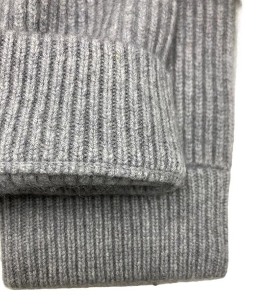cash&barba（キャッシュ&バルバ）cash&barba (キャッシュ&バルバ) Mongorian Cashmere Drivers Knit グレー サイズ:SIZE 3の古着・服飾アイテム