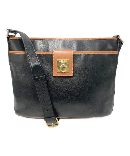 CELINE（セリーヌ）CELINE (セリーヌ) ガンチーニショルダーバッグ ブラックの古着・服飾アイテム