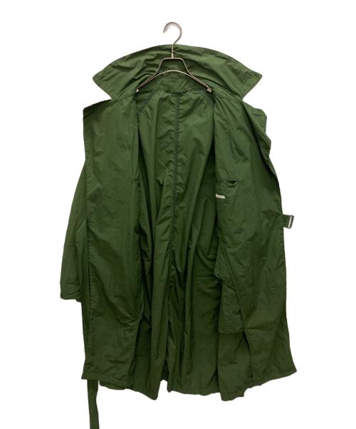 COMOLI（コモリ）COMOLI (コモリ) 製品染タイロッケンコート グリーン サイズ:SIZE　2の古着・服飾アイテム