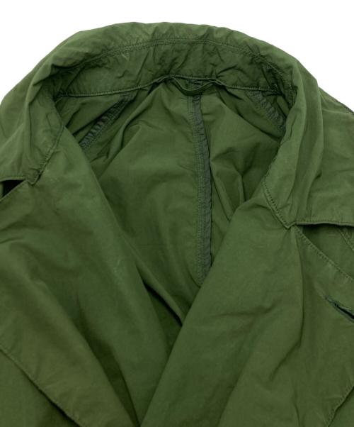 COMOLI（コモリ）COMOLI (コモリ) 製品染タイロッケンコート グリーン サイズ:SIZE　2の古着・服飾アイテム