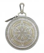 blackmeansブラックミーンズ）の古着「CIRCLE POUCH」｜シルバー
