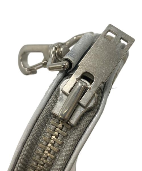 blackmeans（ブラックミーンズ）blackmeans (ブラックミーンズ) CIRCLE POUCH シルバーの古着・服飾アイテム