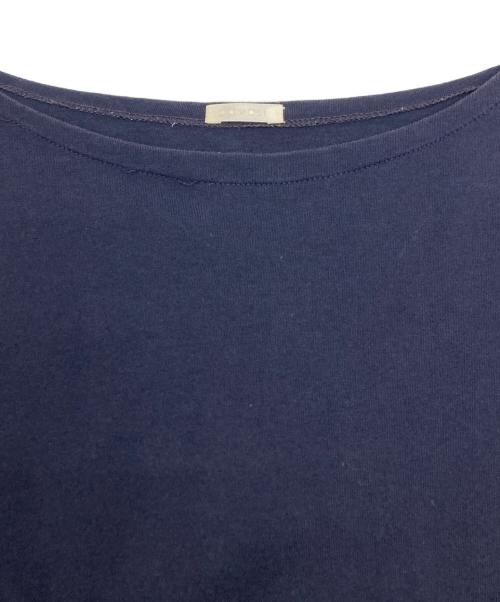 COMOLI（コモリ）COMOLI (コモリ) ボートネックカットソー ネイビー サイズ:3の古着・服飾アイテム