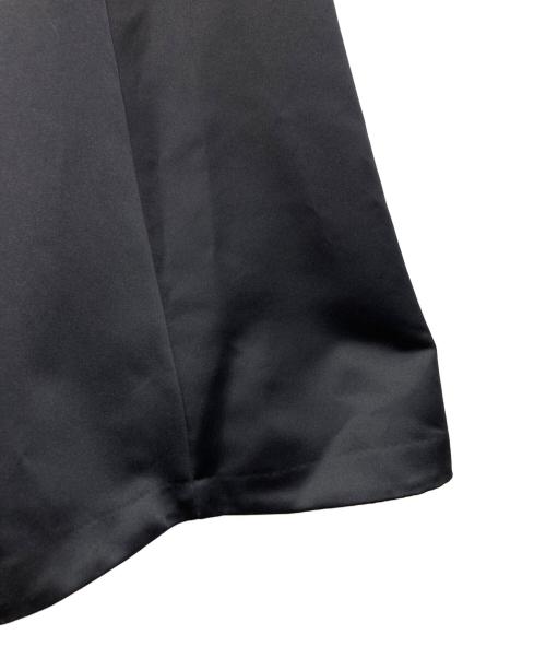 ENFOLD（エンフォルド）ENFOLD (エンフォルド) サテンタックSKIRT ブラック サイズ:SIZE 38の古着・服飾アイテム