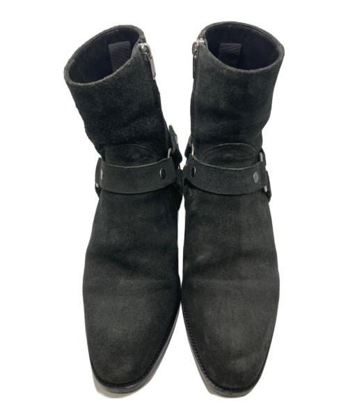 Saint Laurent Paris（サンローランパリ）Saint Laurent Paris (サンローランパリ) Classic Wyatt Harness Ring Boot ブラック サイズ:SIZE 40の古着・服飾アイテム