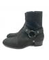 Saint Laurent Paris (サンローランパリ) Classic Wyatt Harness Ring Boot ブラック サイズ:SIZE 40：30000円