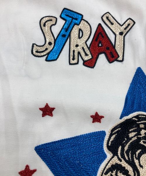 STYLE EYES（スタイルアイズ）STYLE EYES (スタイルアイズ) STRAY CATS刺繍ボーリングシャツ ホワイト サイズ:SIZE Mの古着・服飾アイテム
