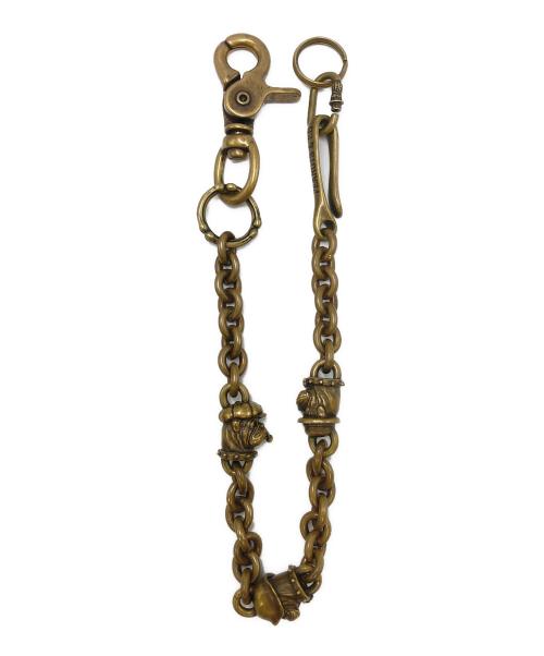 PEANUTS&CO.（ピーナッツカンパニー）PEANUTS&CO. (ピーナッツカンパニー) Bull Wallet Chain ゴールドの古着・服飾アイテム