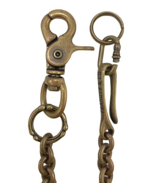 PEANUTS&CO.（ピーナッツカンパニー）PEANUTS&CO. (ピーナッツカンパニー) Bull Wallet Chain ゴールドの古着・服飾アイテム