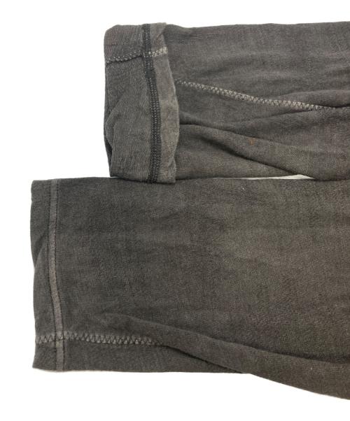 Yohji Yamamoto pour homme（ヨウジヤマモト プールオム）Yohji Yamamoto pour homme (ヨウジヤマモト プールオム) リネン混カットソー ダークグレー サイズ:3の古着・服飾アイテム