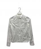 JIL SANDERジルサンダー）の古着「フロント切替シャツ」｜ホワイト