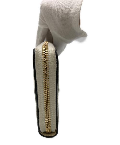 GUCCI（グッチ）GUCCI (グッチ) ダブルG ジップアラウンド ウォレット ベージュ サイズ:不明の古着・服飾アイテム