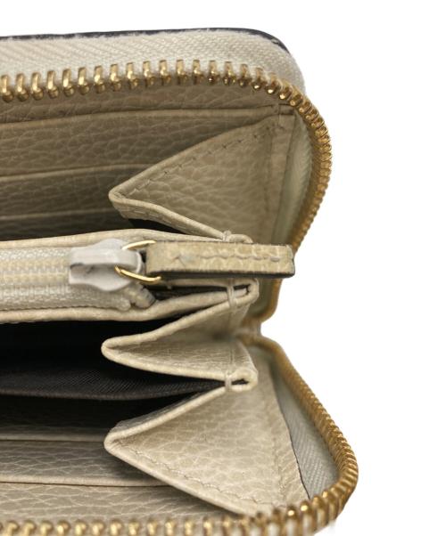 GUCCI（グッチ）GUCCI (グッチ) ダブルG ジップアラウンド ウォレット ベージュ サイズ:不明の古着・服飾アイテム