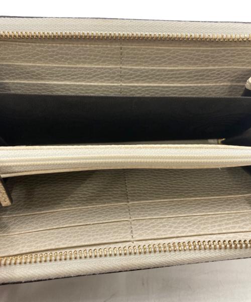 GUCCI（グッチ）GUCCI (グッチ) ダブルG ジップアラウンド ウォレット ベージュ サイズ:不明の古着・服飾アイテム