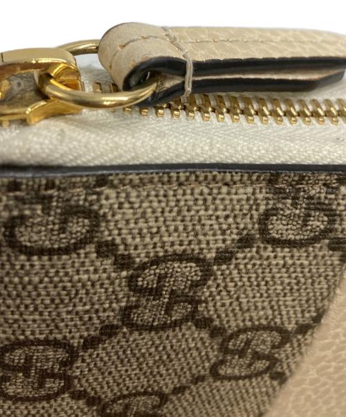GUCCI（グッチ）GUCCI (グッチ) ダブルG ジップアラウンド ウォレット ベージュ サイズ:不明の古着・服飾アイテム
