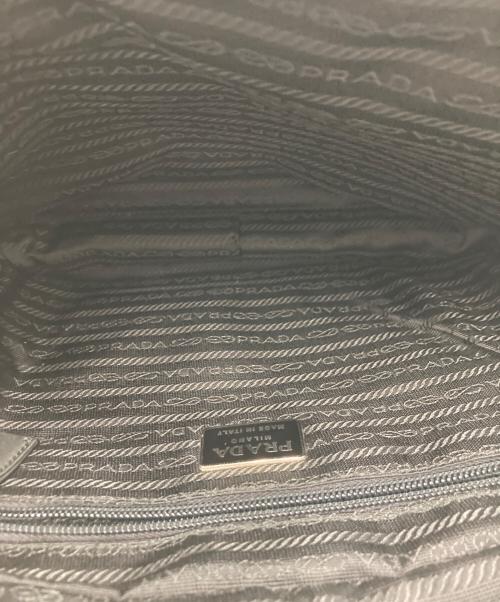 PRADA（プラダ）PRADA (プラダ) コスメハンドバッグ ブラック サイズ:不明の古着・服飾アイテム