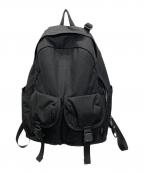 BAICYCLON by Bagjackバイシクロンバイバッグジャック）の古着「ダブルポケットバックパック」｜ブラック