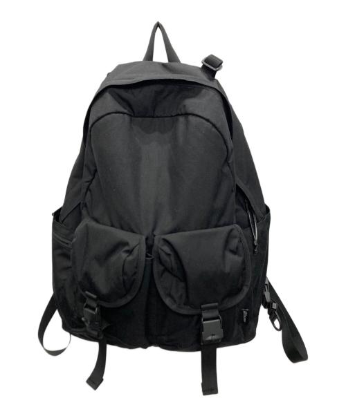 BAICYCLON by Bagjack（バイシクロンバイバッグジャック）BAICYCLON by bagjack (バイシクロンバイバッグジャック) ダブルポケットバックパック ブラックの古着・服飾アイテム