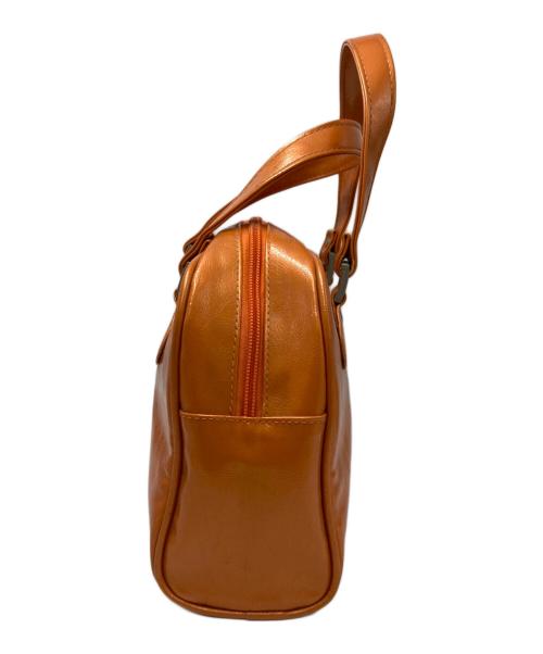 courreges（クレージュ）courreges (クレージュ) エナメルハンドバッグ オレンジ サイズ:不明の古着・服飾アイテム