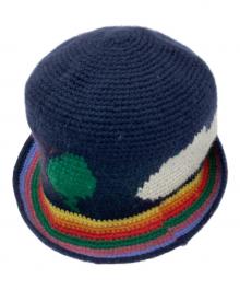 The Elder Statesman（エルダーステイツマン）の古着「カシミヤニットハット」｜マルチカラー