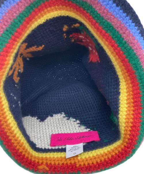 The Elder Statesman（エルダーステイツマン）The Elder Statesman (エルダーステイツマン) カシミヤニットハット マルチカラーの古着・服飾アイテム