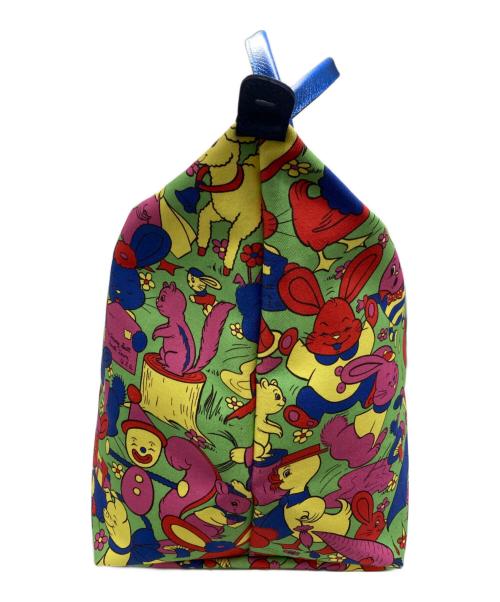 LONGCHAMP（ロンシャン）LONGCHAMP (ロンシャン) JEREMY SCOTT (ジェレミースコット) コラボトートバッグ マルチカラー サイズ:不明の古着・服飾アイテム